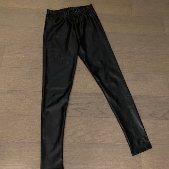 Zara Faux Leather Leggings - Picture 6 of 7